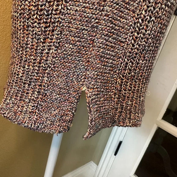 ELLA MOSS Crew Neck Chunky Knit Sweater Tank Tunic - size medium - Picture 5 of 7